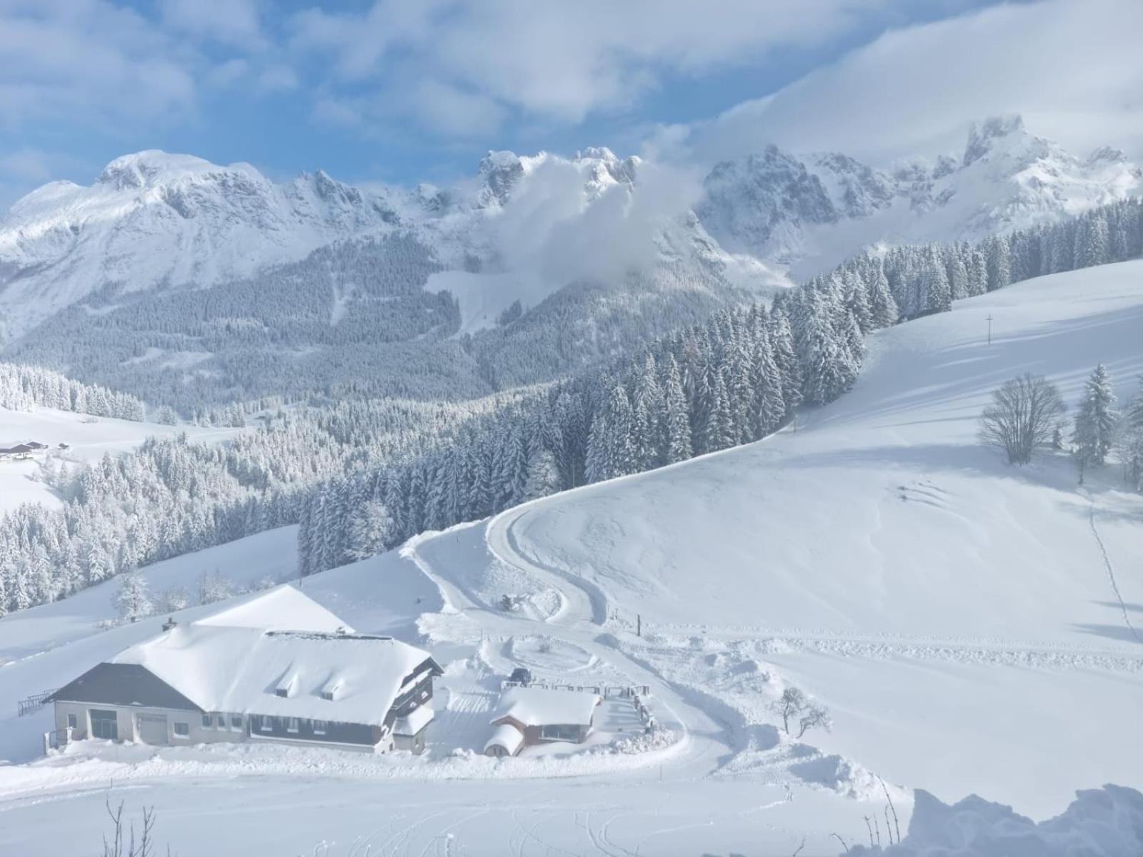 Ferienwohnung Unterdürmoos Annaberg im Lammertal Exterior foto